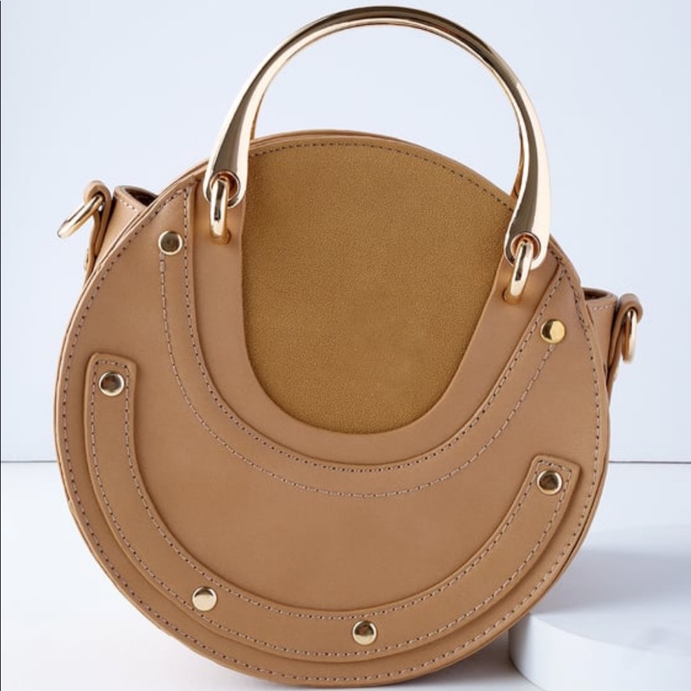 Lulu’s TINLEY NUDE CIRCLE PURSE